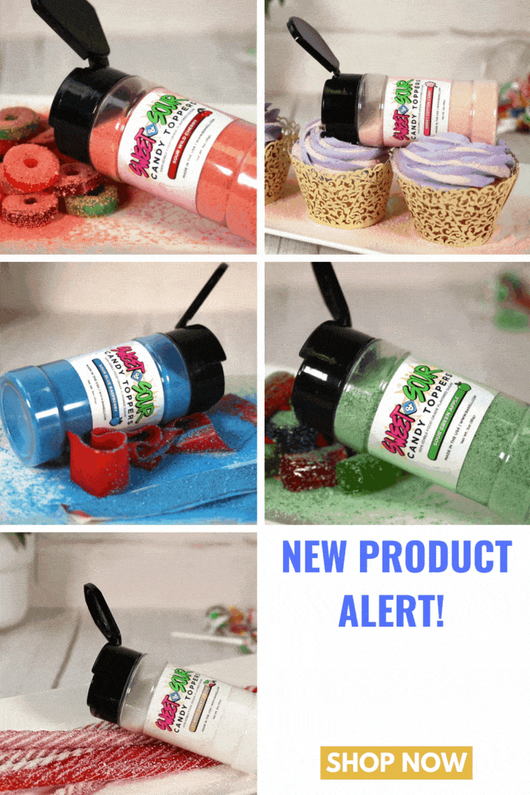 NEW PRODUCT ALERT! Sweet & Sour Candy Toppers! Bakell
